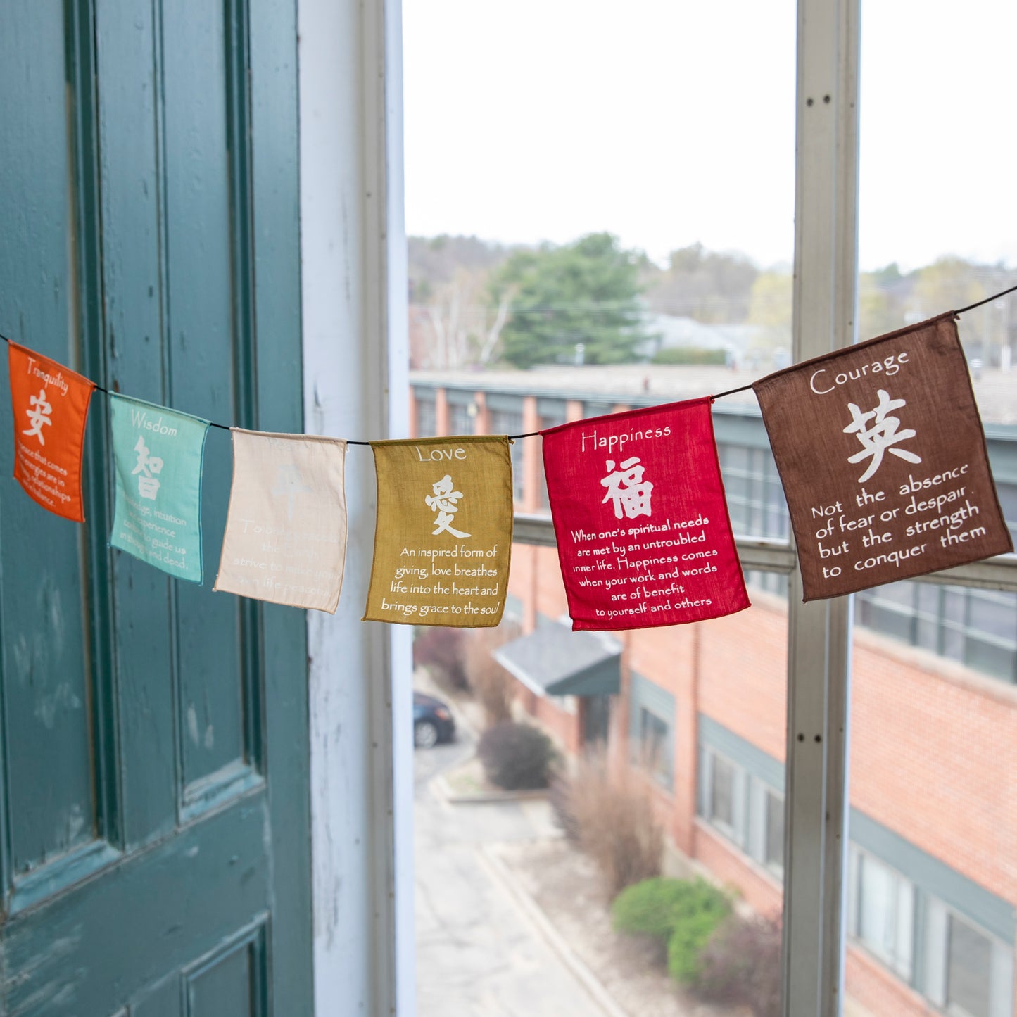 Small Prayer Flag in Soft Colors