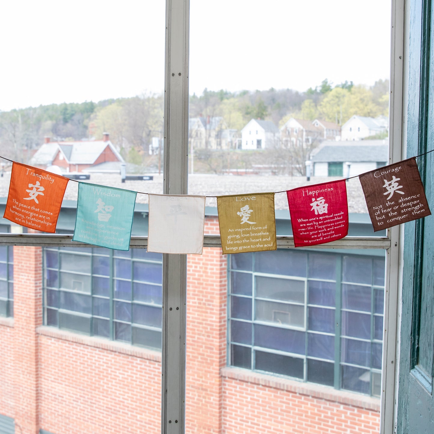 Small Prayer Flag in Soft Colors