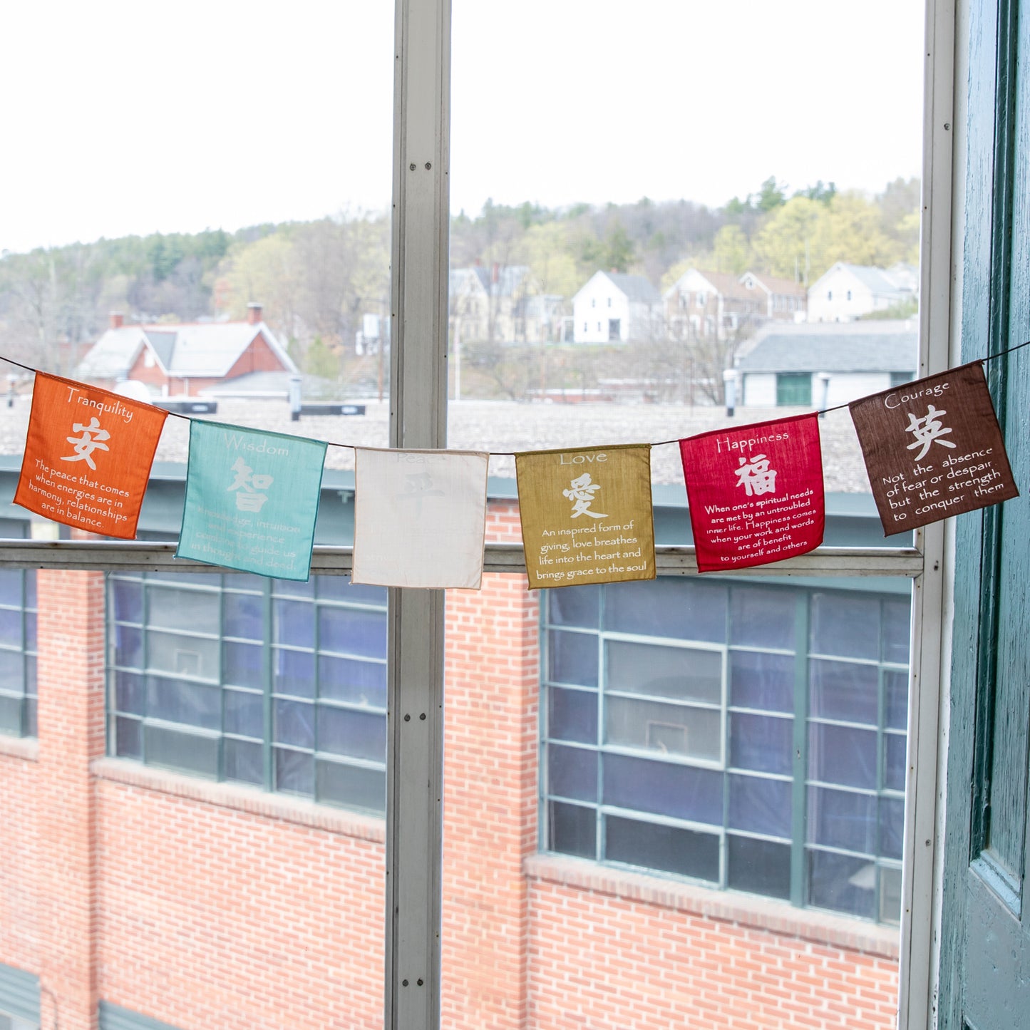 Small Prayer Flag in Soft Colors