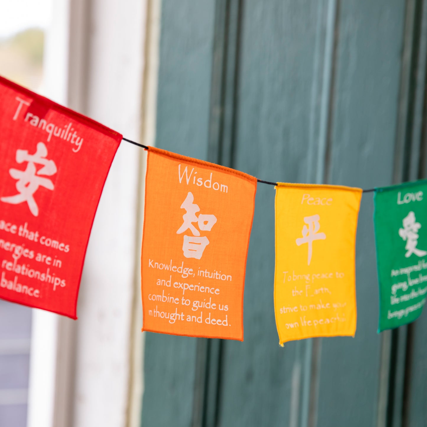 Small Prayer Flag in Bright Colors