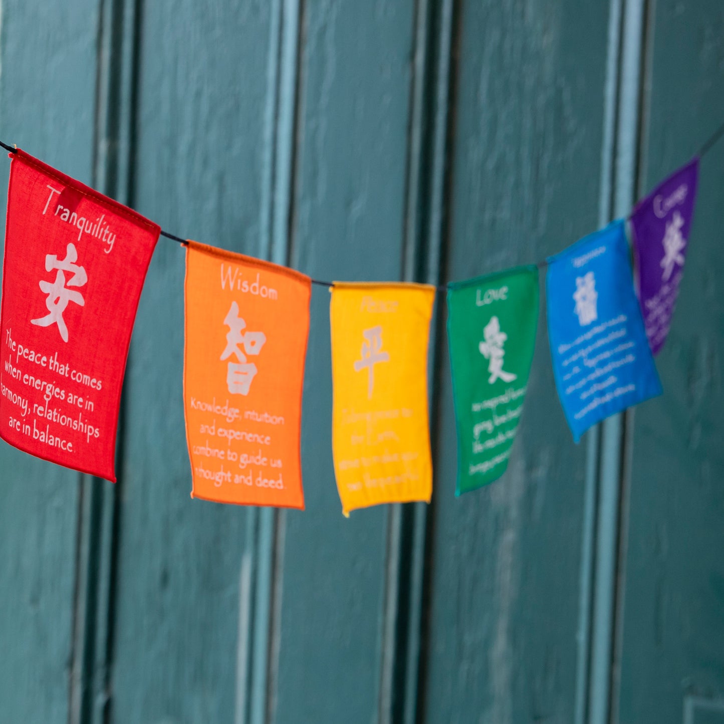 Small Prayer Flag in Bright Colors
