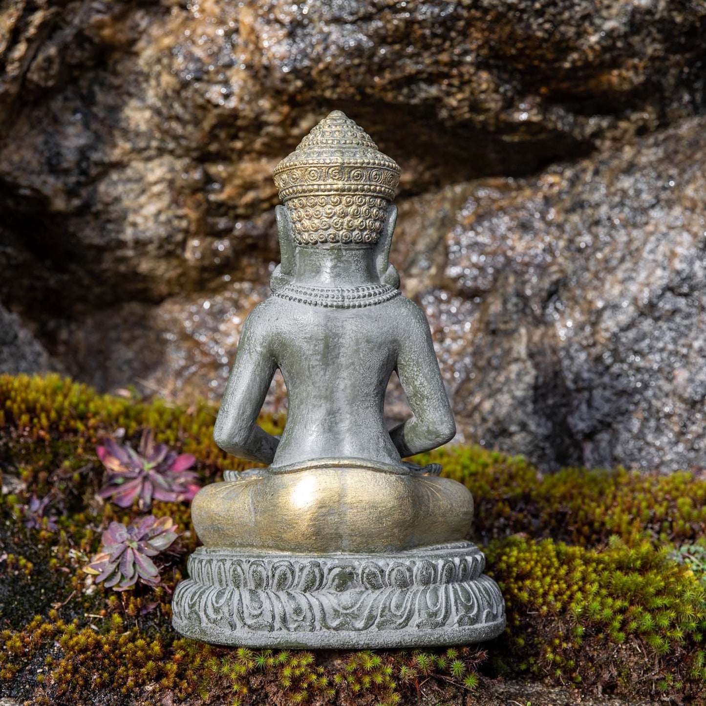 Cambodian Khmer Meditation Buddha Statue