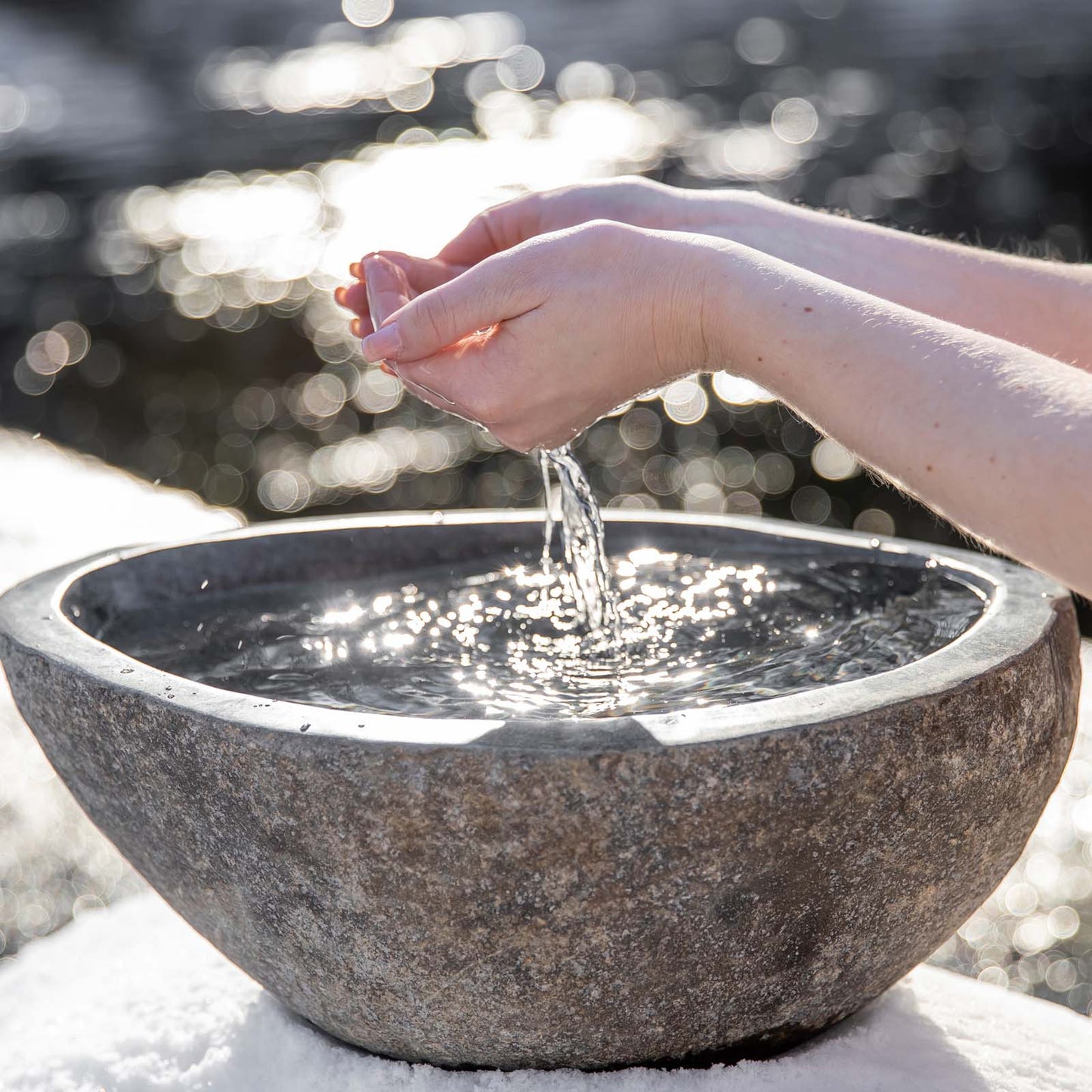 Small Stone Bowl