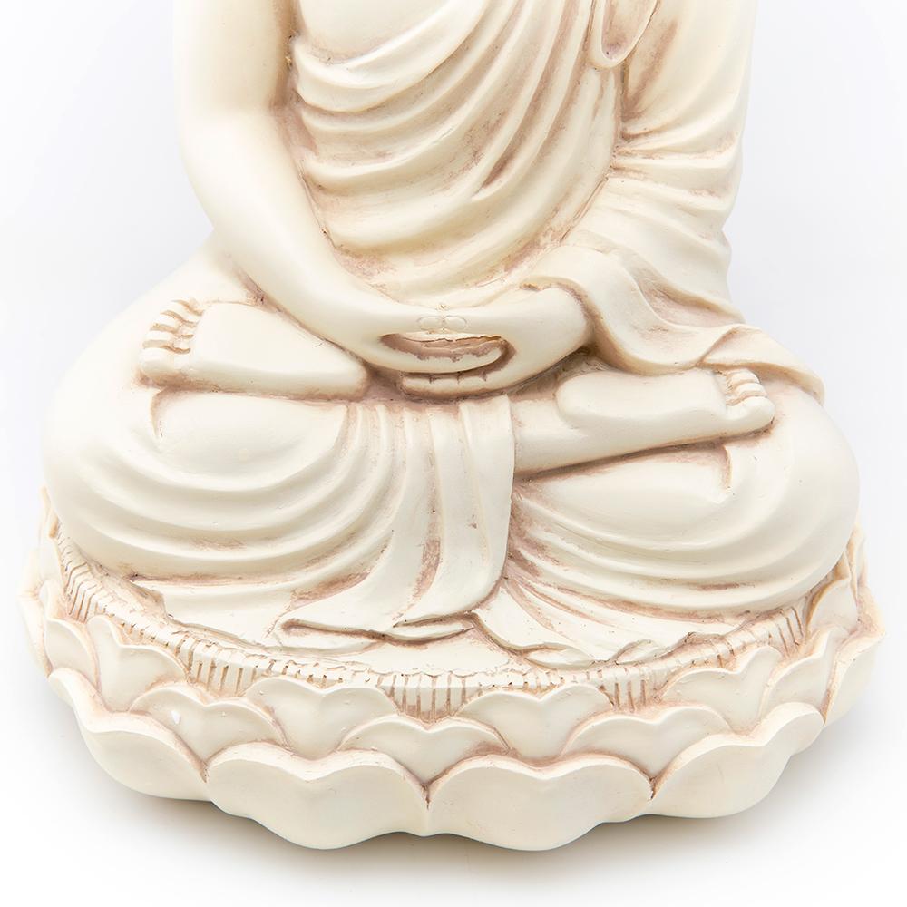 Buddha On Lotus Throne Statue