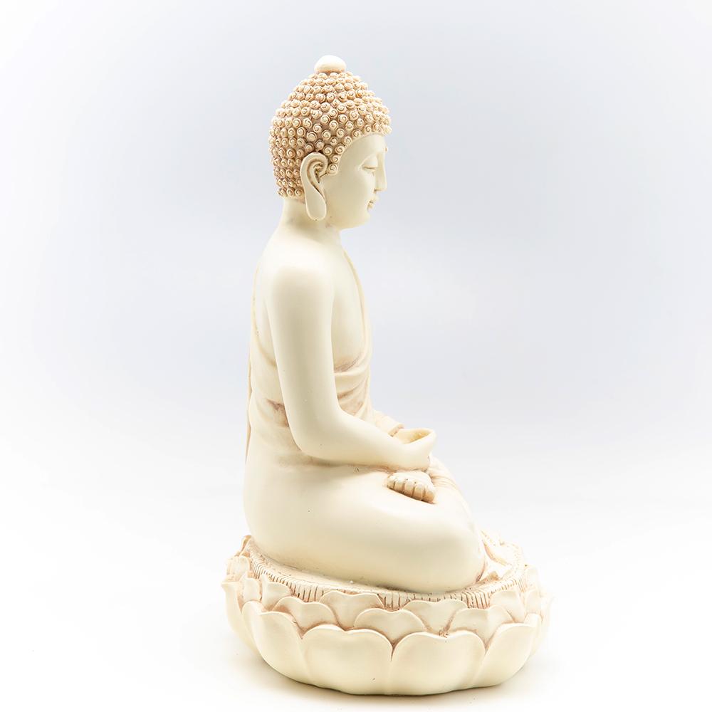 Buddha On Lotus Throne Statue