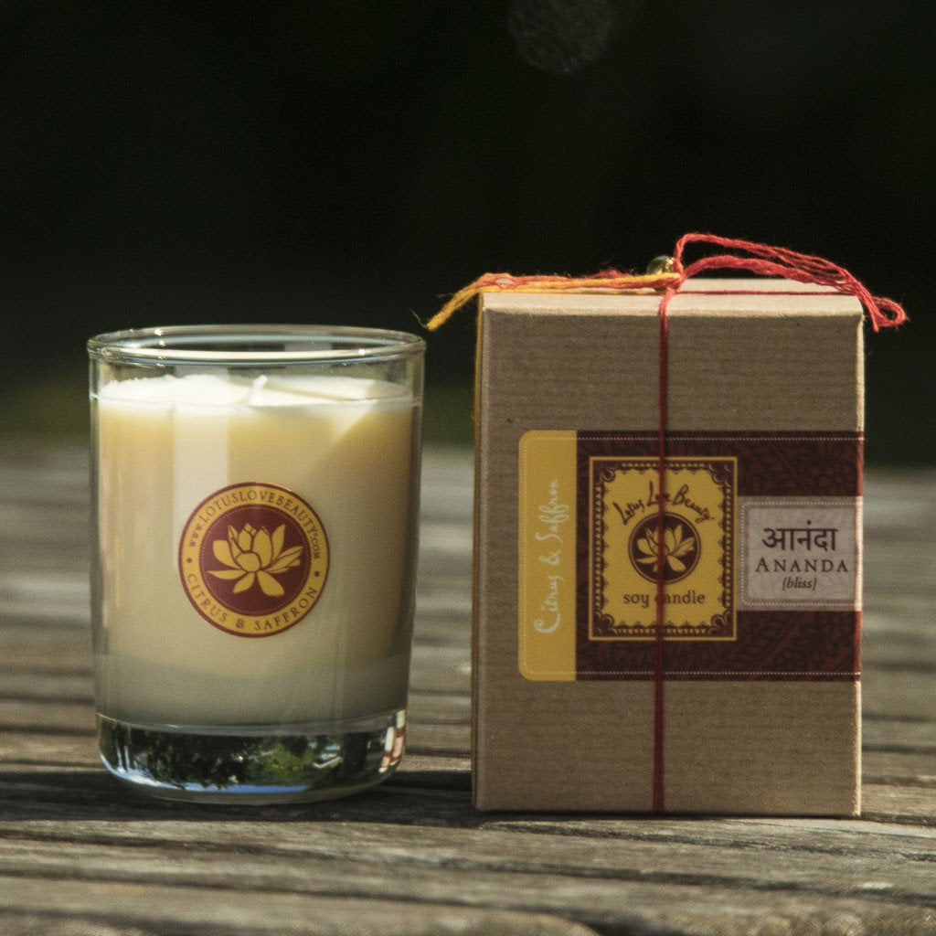 Lotus Love Kalava Candle