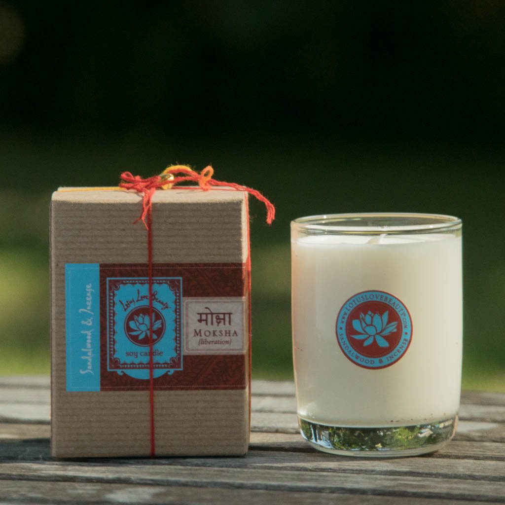 Lotus Love Kalava Candle