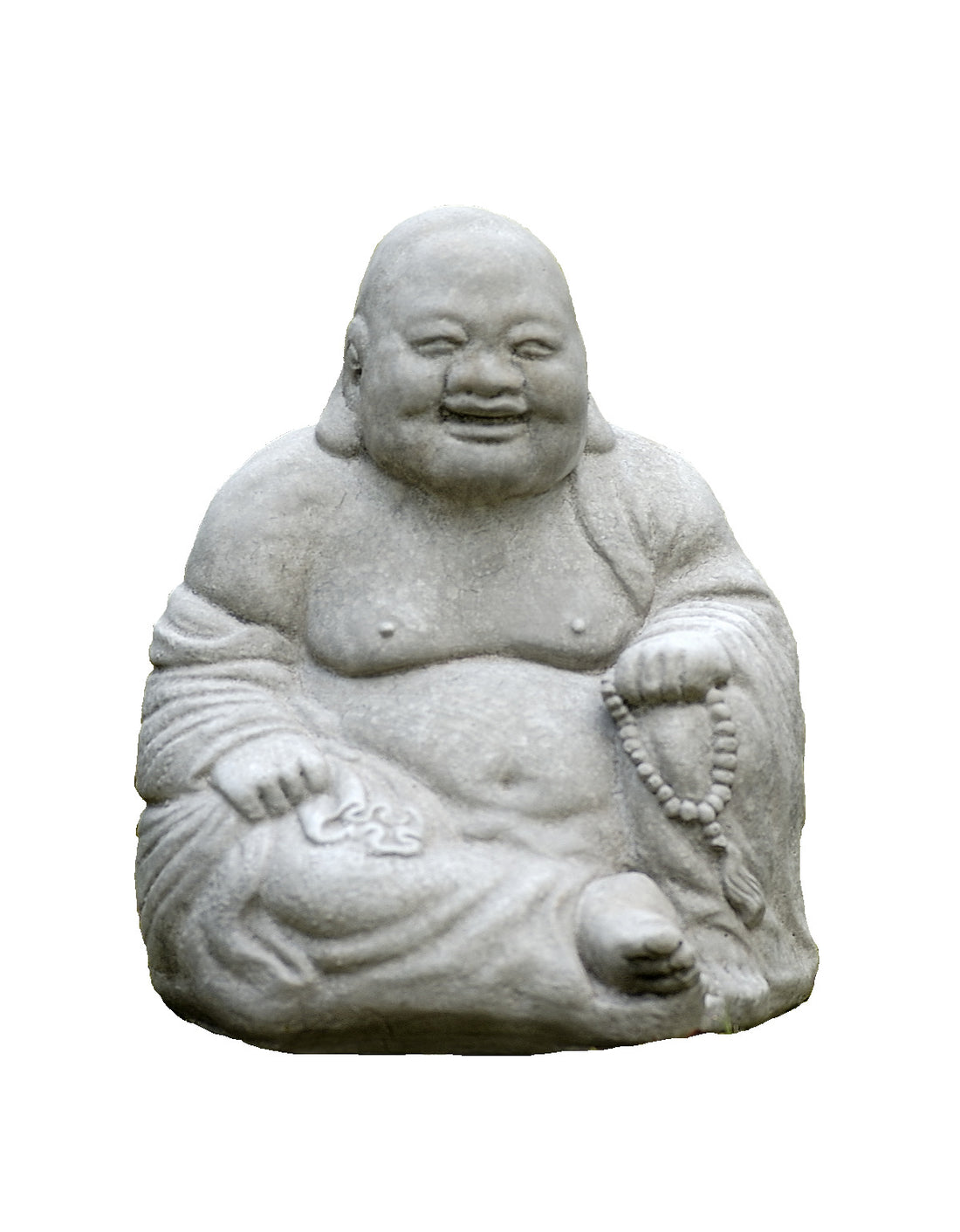 Sitting Hotei Garden Statue – DharmaCrafts