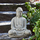 Small Seated Buddha Garden Statue