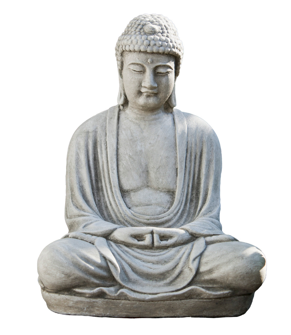 Small Seated Buddha Garden Statue DharmaCrafts