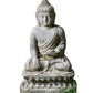 Seated Buddha with Lotus Flower Statue