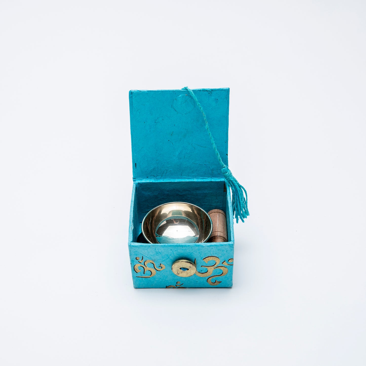 Miniature Singing Bowl Box Set - Om