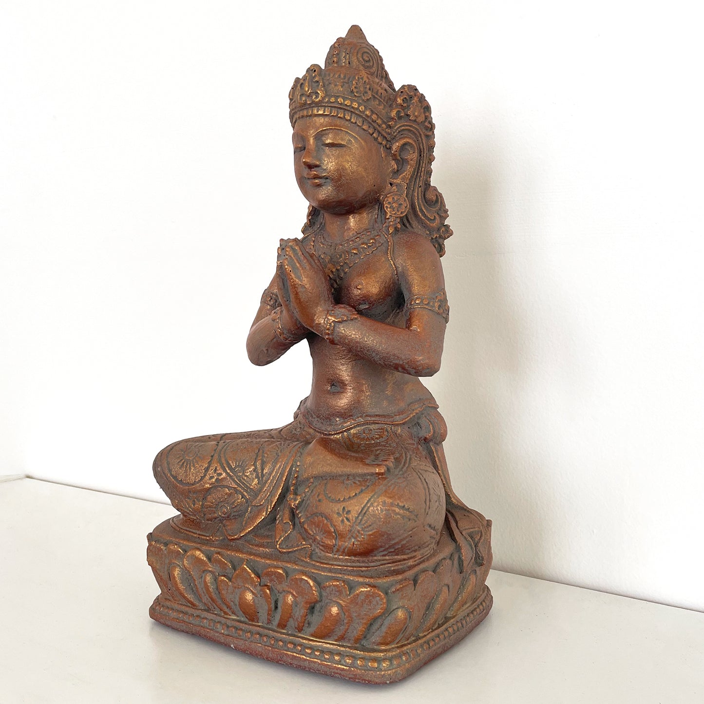 Small Praying Tara Garden Statue