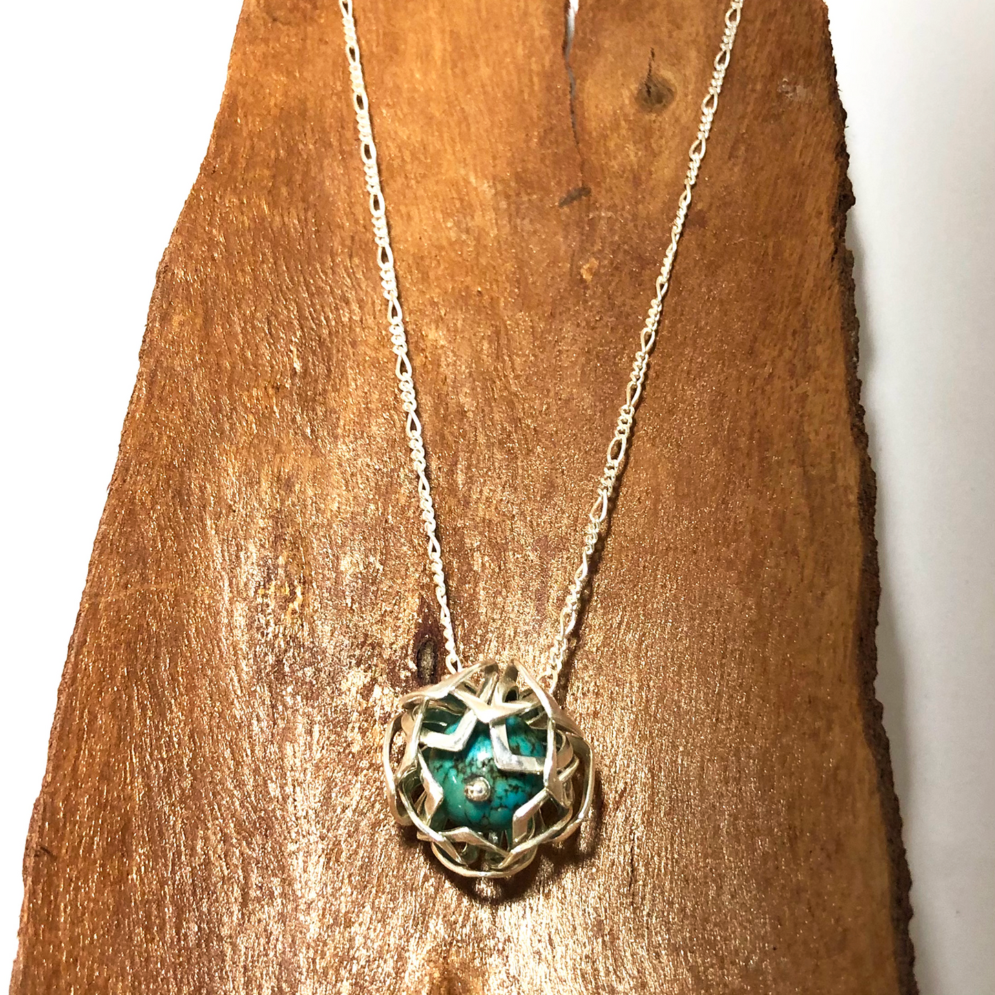 Lotus Pendant Necklace