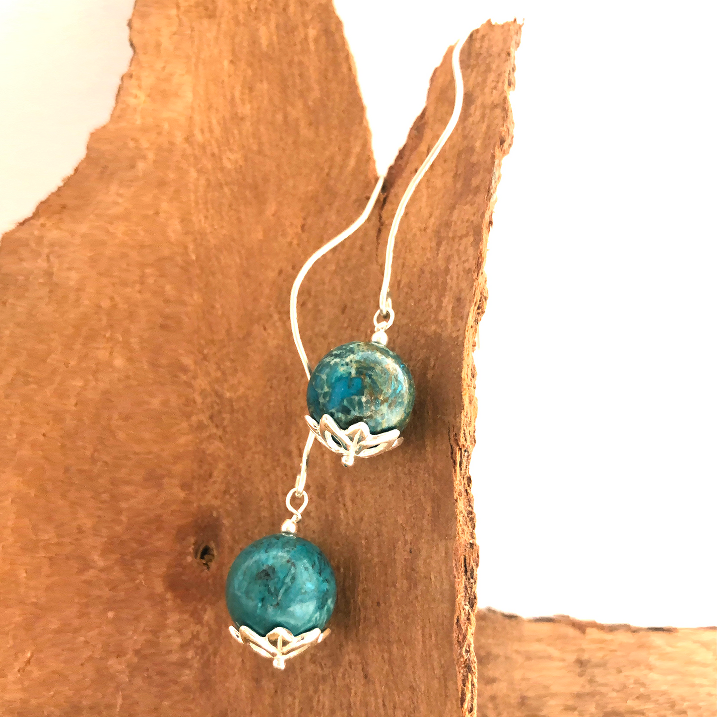 Precious Stone Earrings