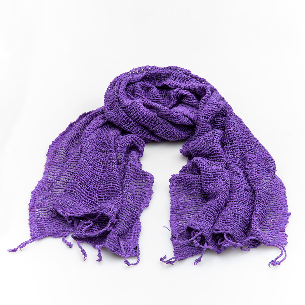 Free Weave Cotton Scarf