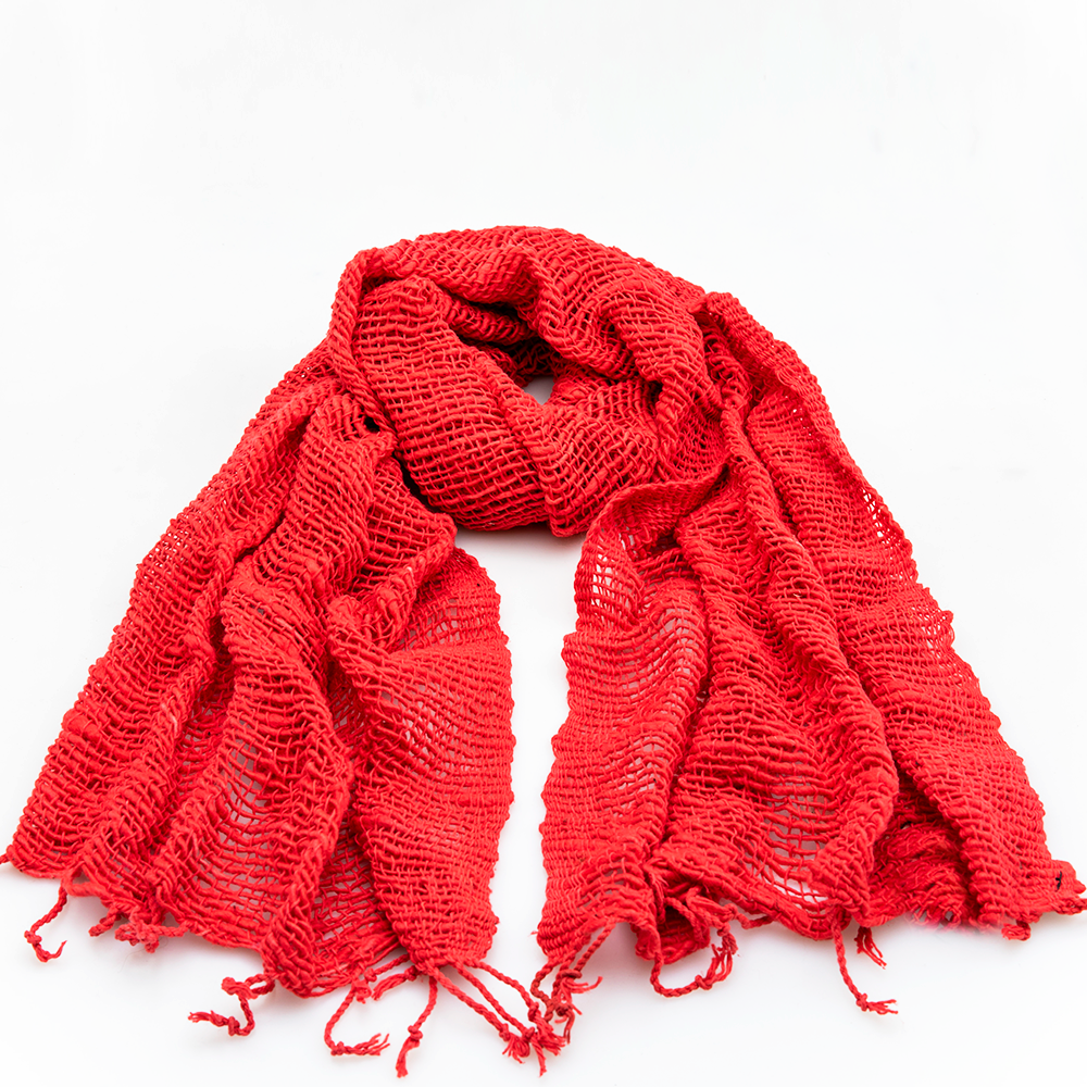 Free Weave Cotton Scarf