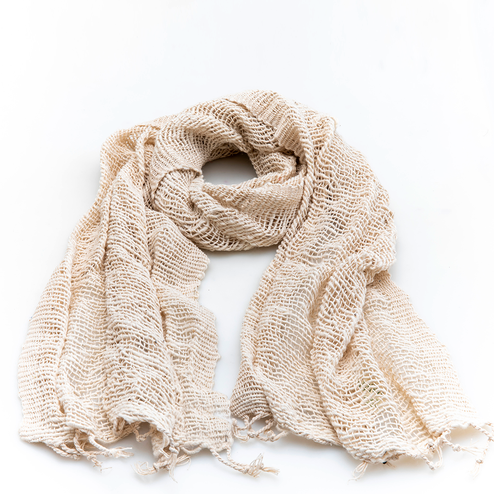 Free Weave Cotton Scarf