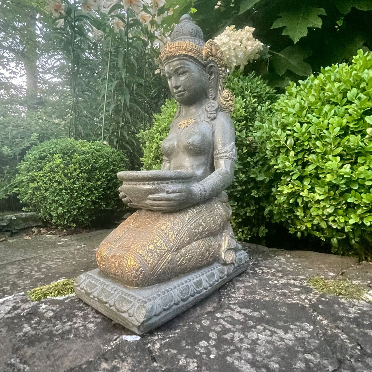 Kneeling Tara Garden Statue