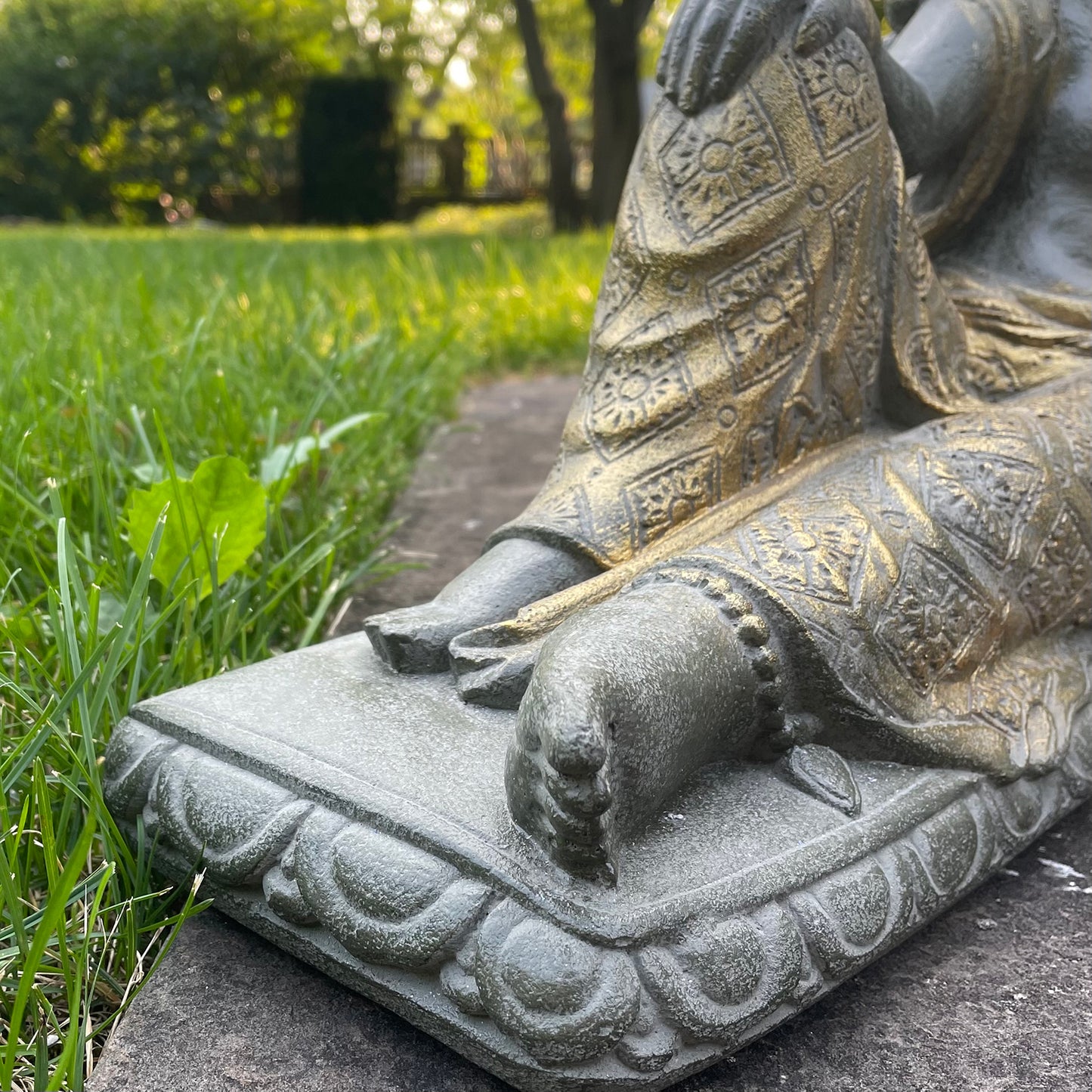 Reclining Tara Garden Statue