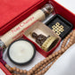 Gold Bodhi Travel Altar Box