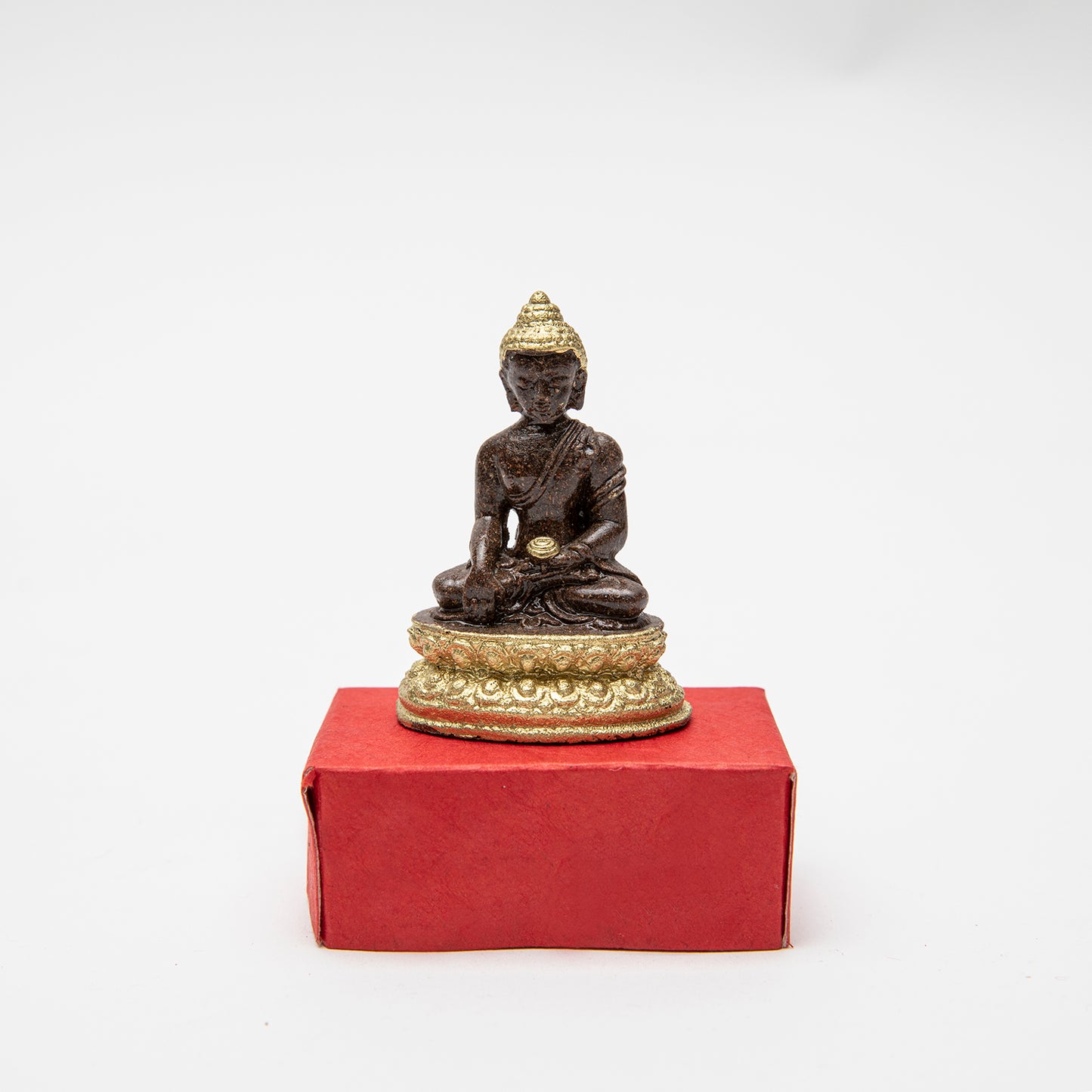 Gold Bodhi Travel Altar Box