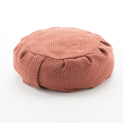 Geometric Buckwheat Hull Zafu