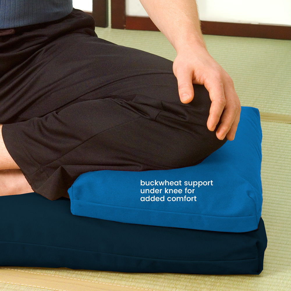 Cotton Yoga Knee Cushion / Seat Cushion / Rectangular Cushion 