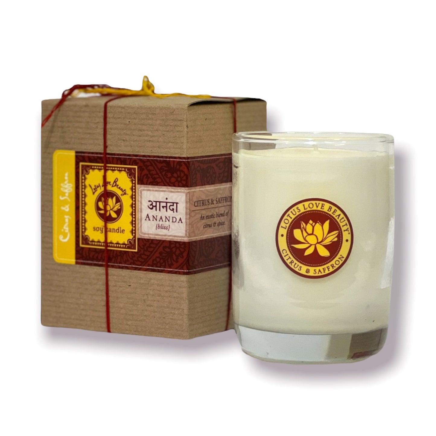 Lotus Love Kalava Candle