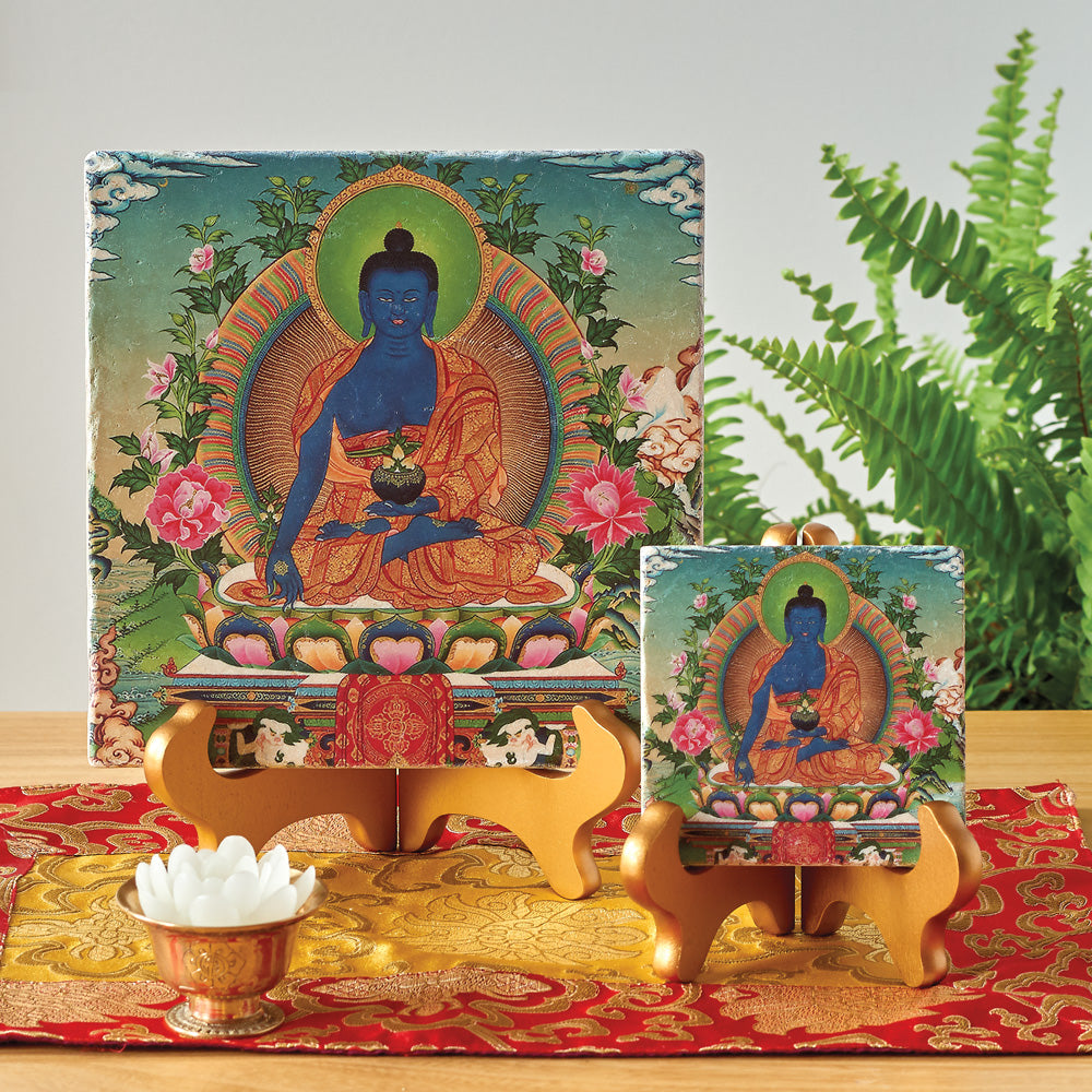 Medicine Buddha Marble Art Tiles