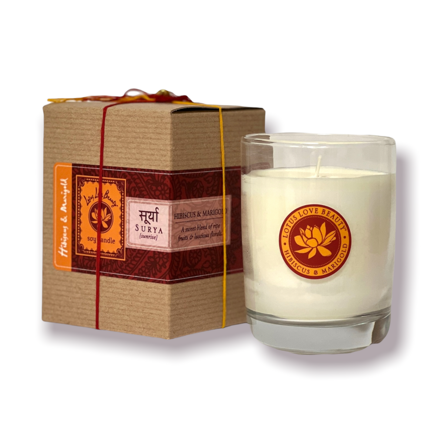 Lotus Love Kalava Candle