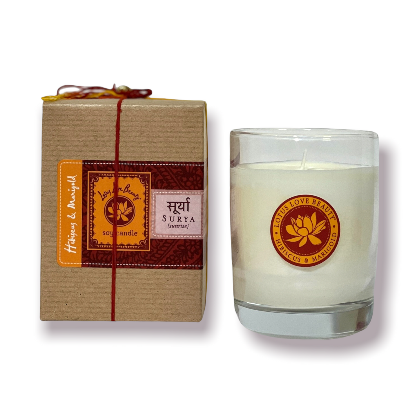 Lotus Love Kalava Candle