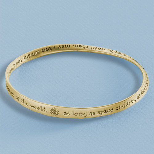 Bodhisattva Bracelet, 14K gold