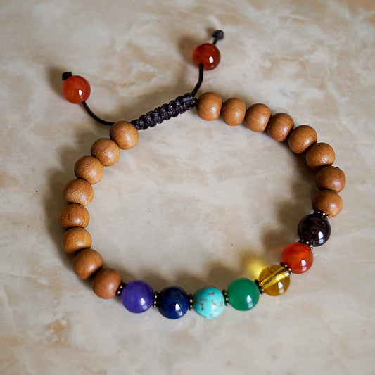 108 Beads 7 Chakra Bracelet- SureWayDM