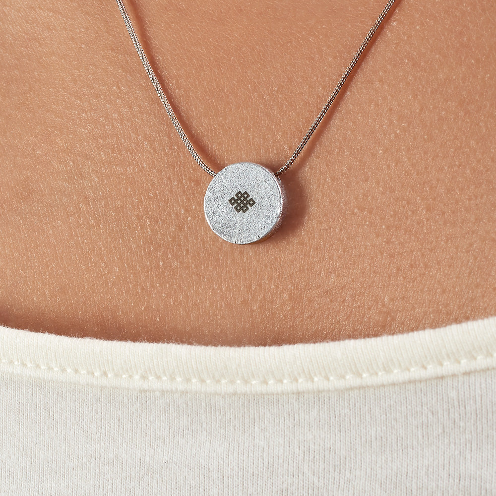 Eternal Knot Peace Necklace