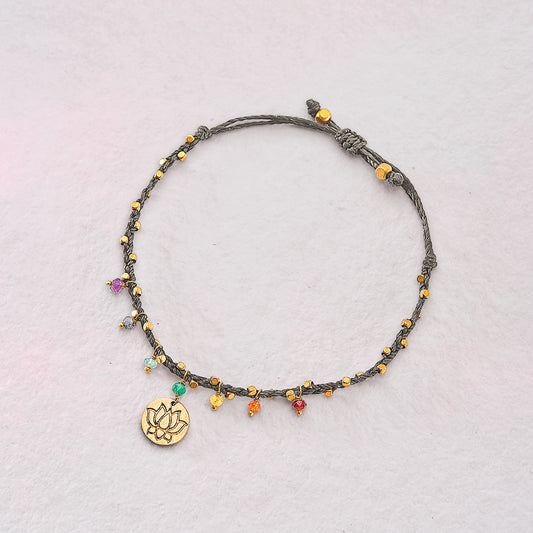 Chakra Lotus Bracelet