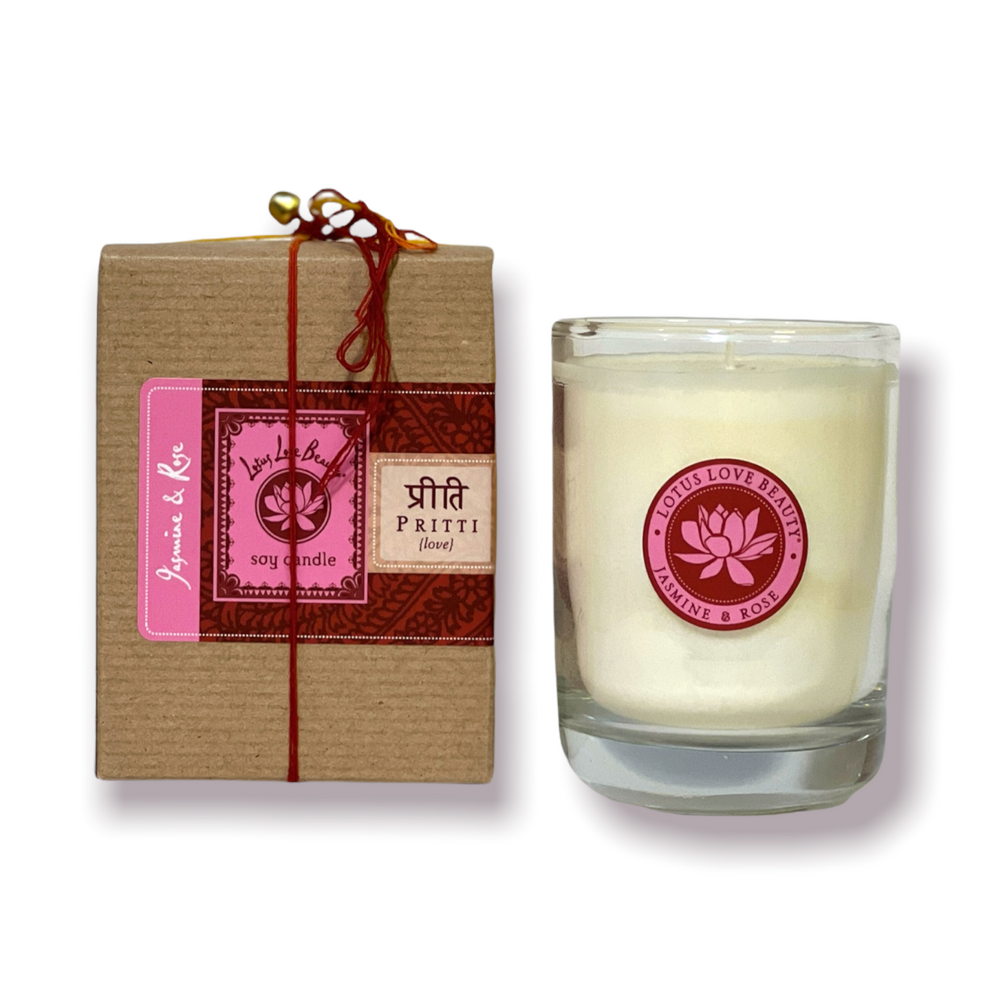 Lotus Love Kalava Candle