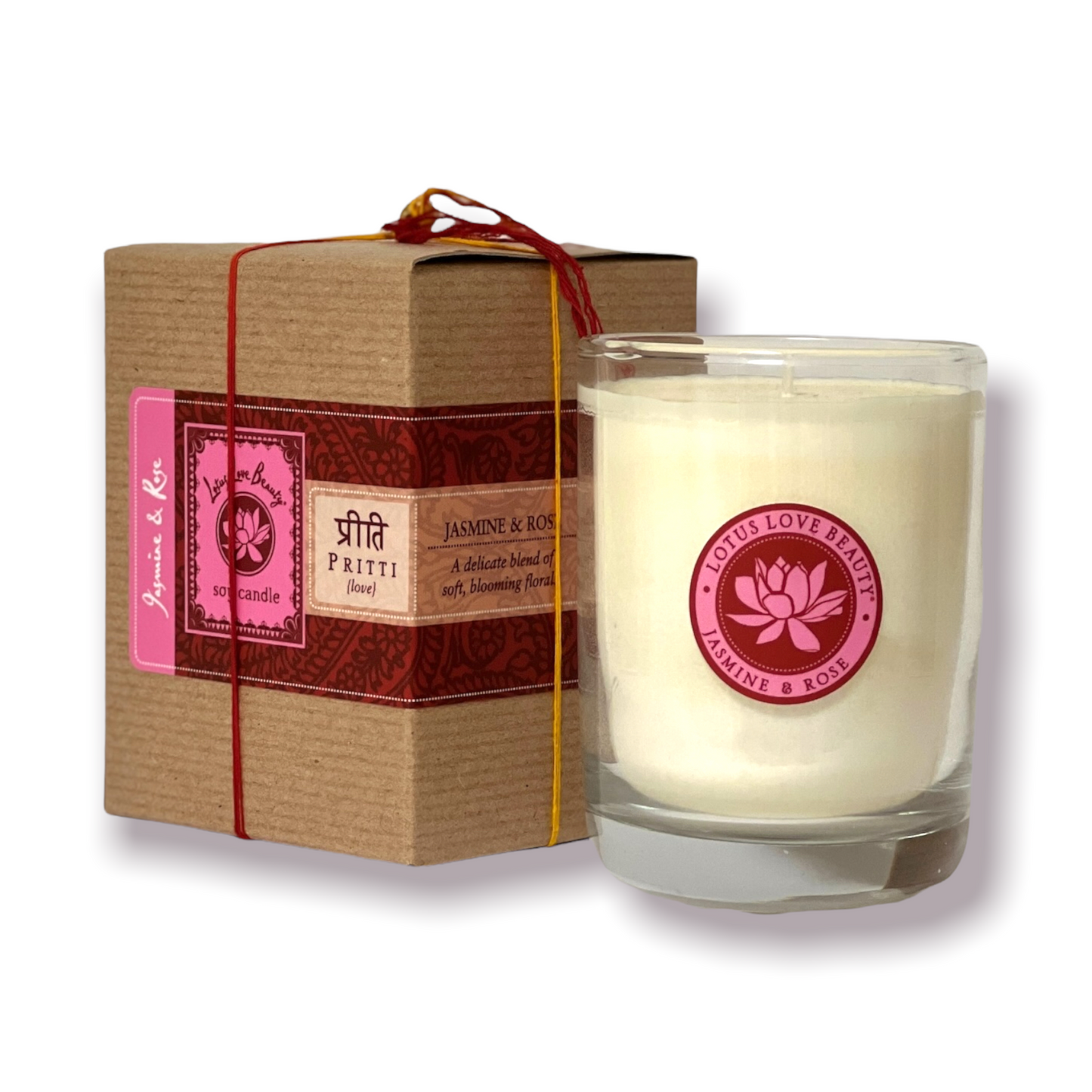 Lotus Love Kalava Candle