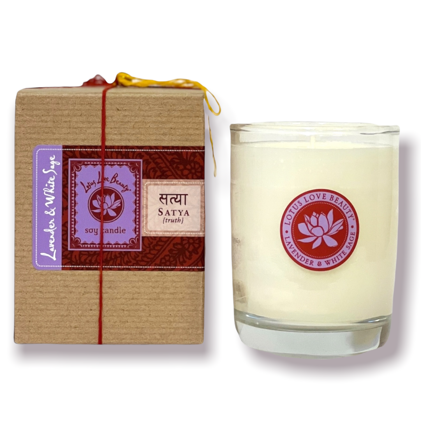 Lotus Love Kalava Candle