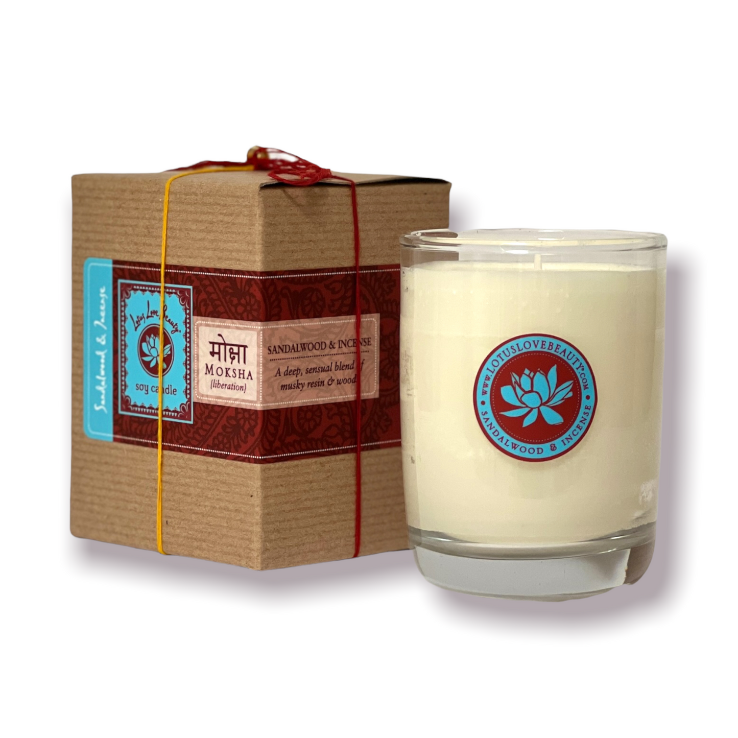 Lotus Love Kalava Candle