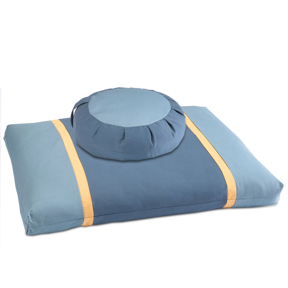 Blue Moon Meditation Cushion Set