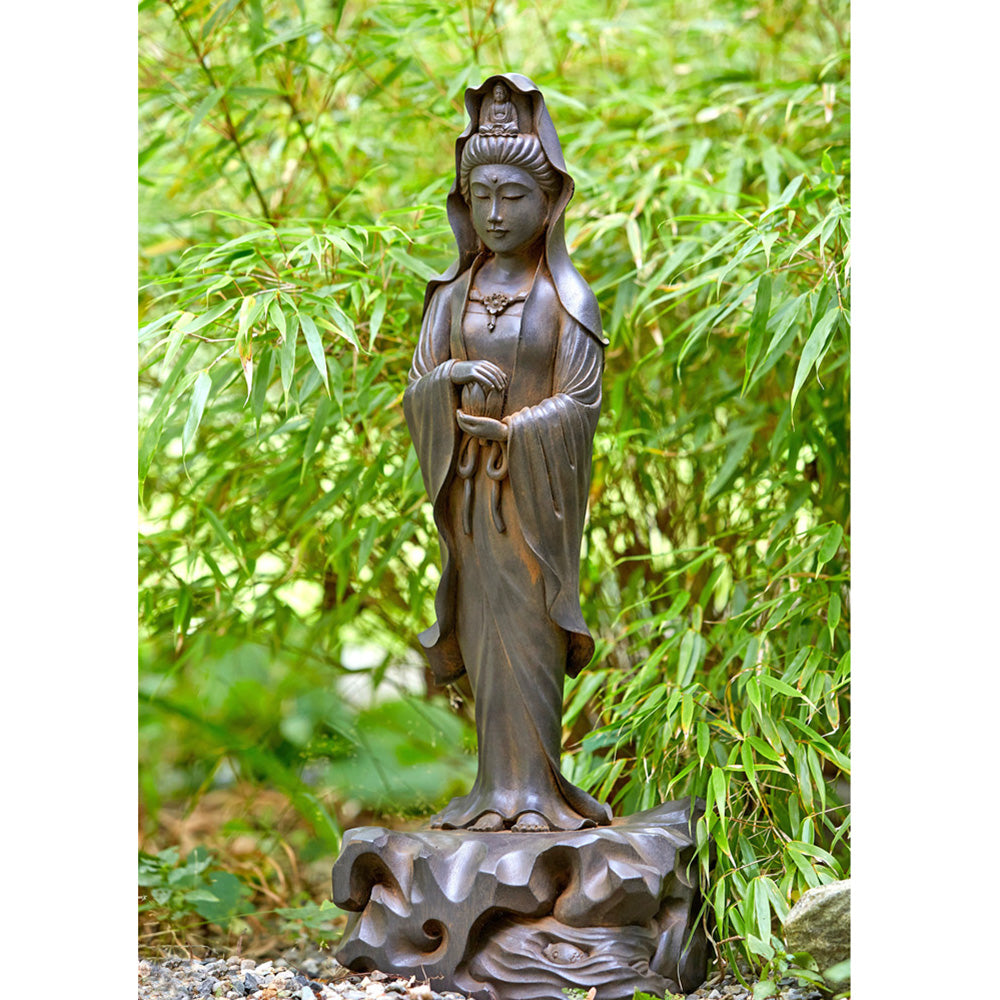 Large Standing Garden Kuan Yin Statue