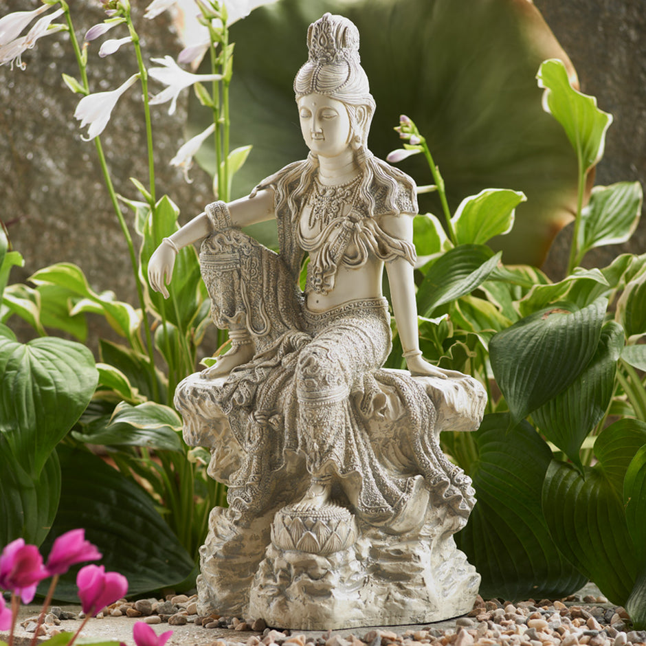 Kuan Yin Statues Chinese Goddess of Mercy DharmaCrafts
