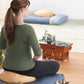 Stillness & Light: Blue Moon Meditation Cushion Set