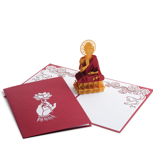 Buddha Pop-Up Greeting Card
