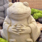 Zen Frog Garden Sculpture
